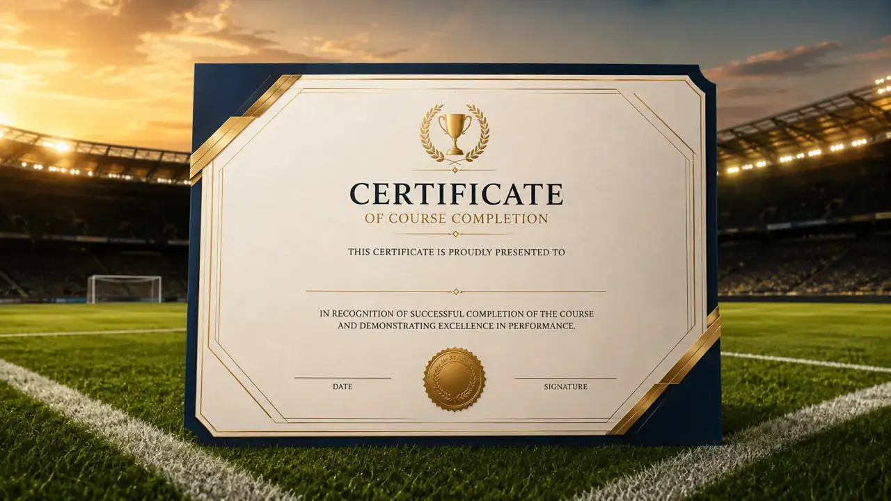 CERTIFICATE OF COMPLETION