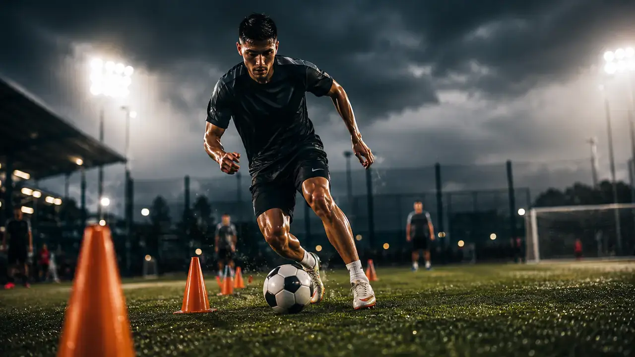 FOOTBALL TRAINING ON VIDEO